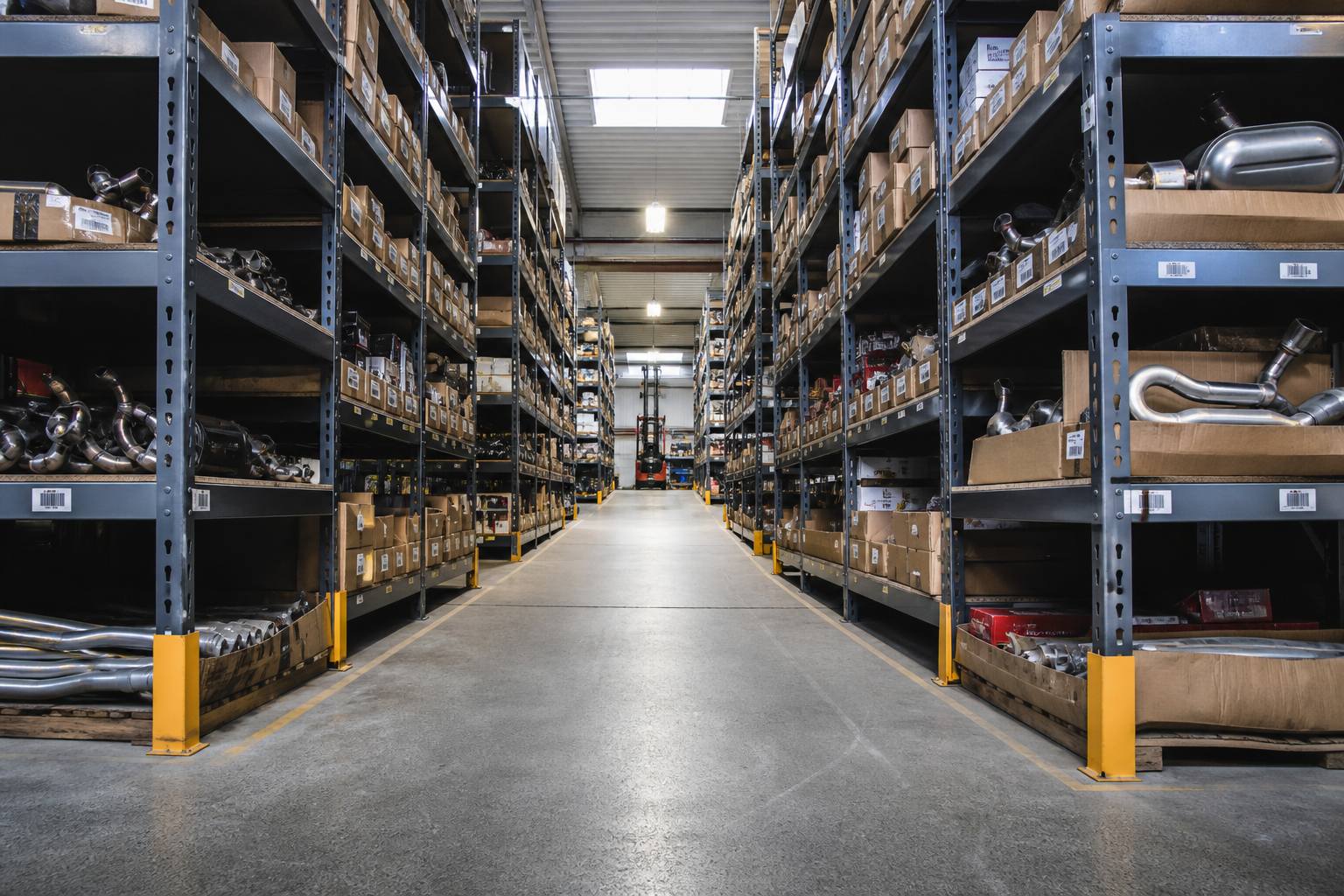 VG Parts genuine automotive spare parts warehouse
